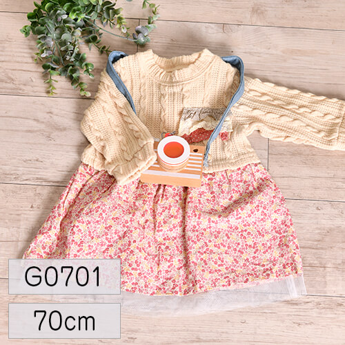 女の子 衣装レンタル G0701 70cm