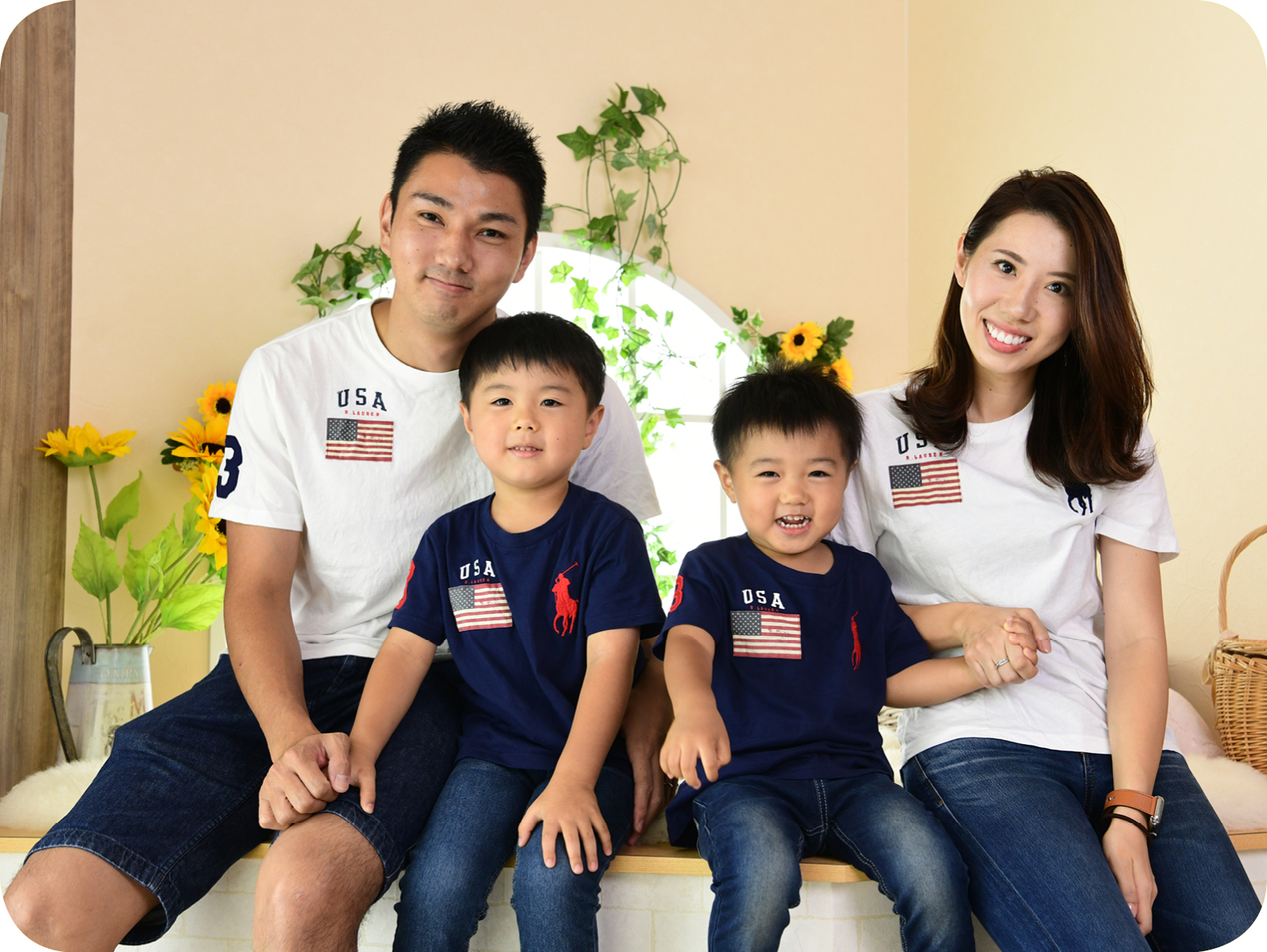 宝物の家族写真