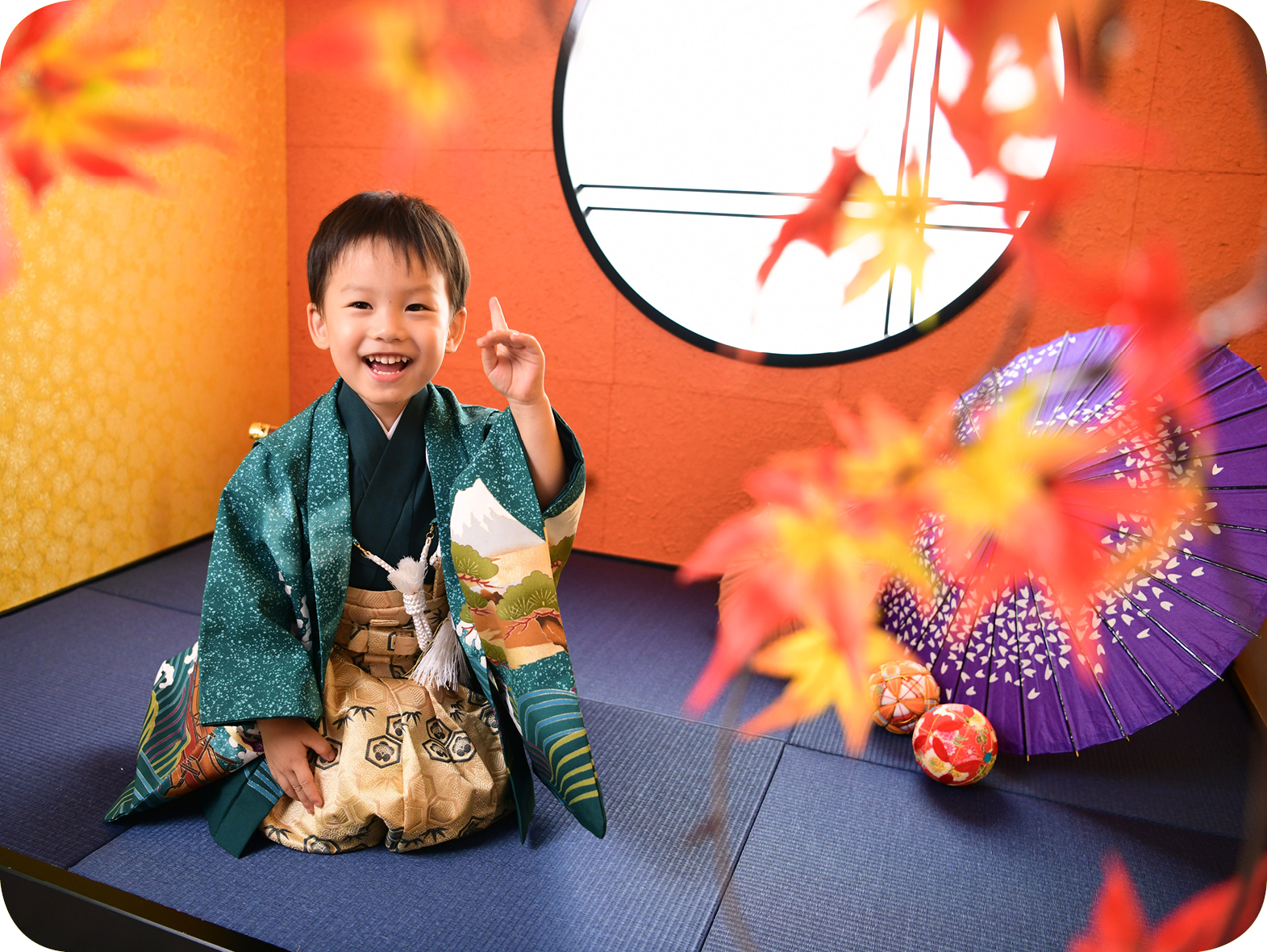 しっかりと着付けを