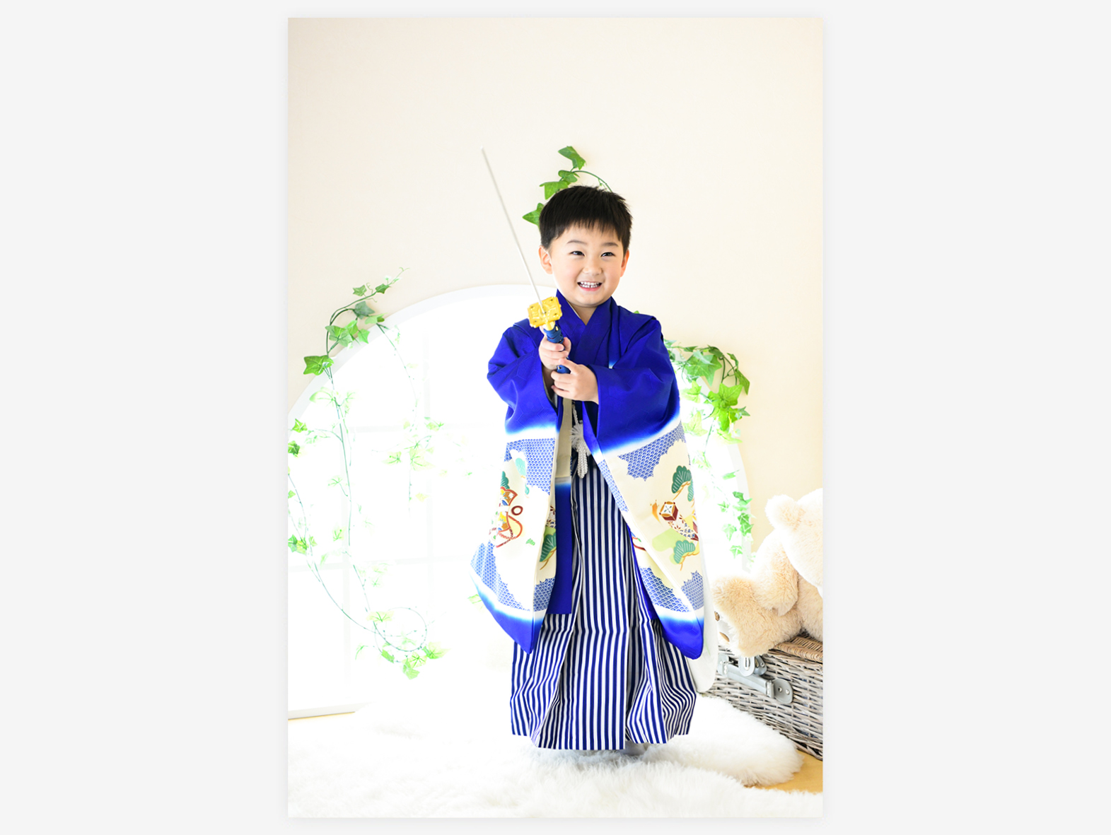 自然体の動きのある写真を撮ってくださり