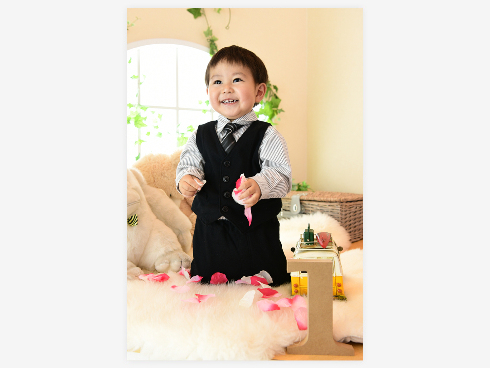 遊びながら親切な対応