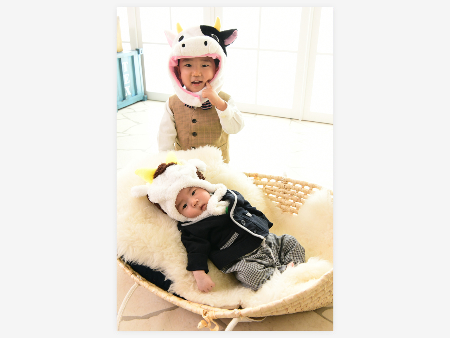 上手に子どもの笑顔を引き出してもらえました