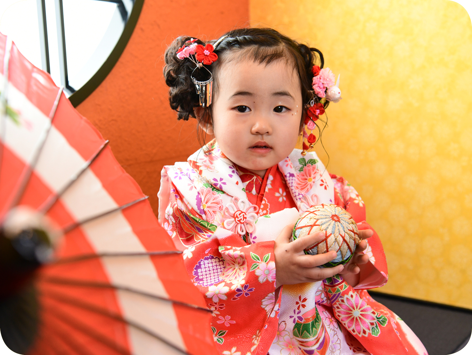 子供を楽しませながら写真を