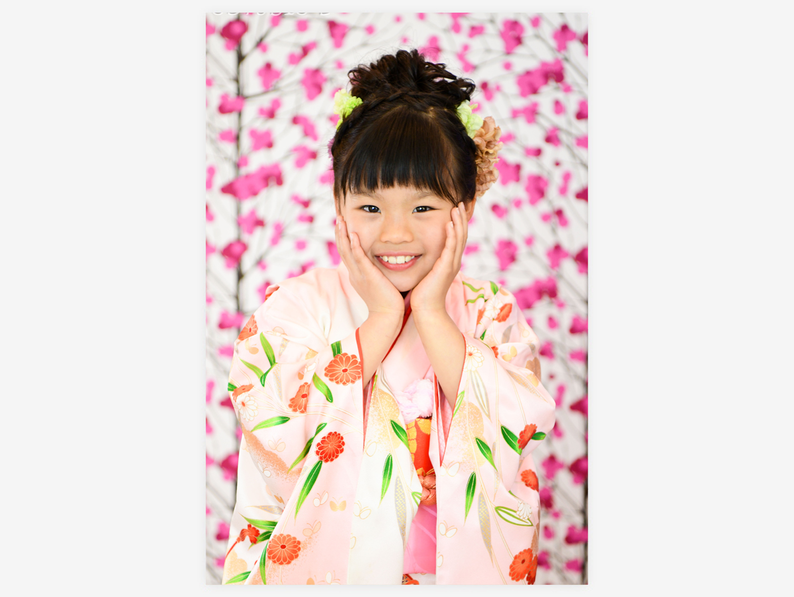 とても満足できるキレイで可愛い写真を!