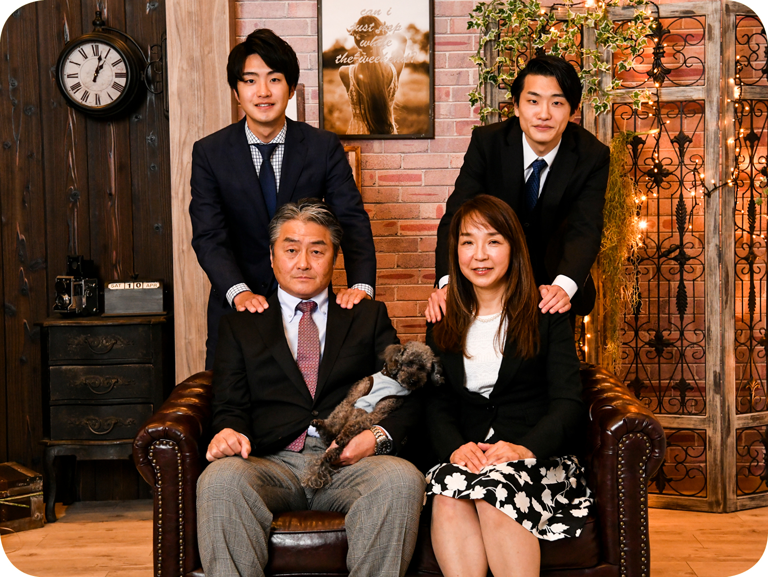 家族全員、満足でした