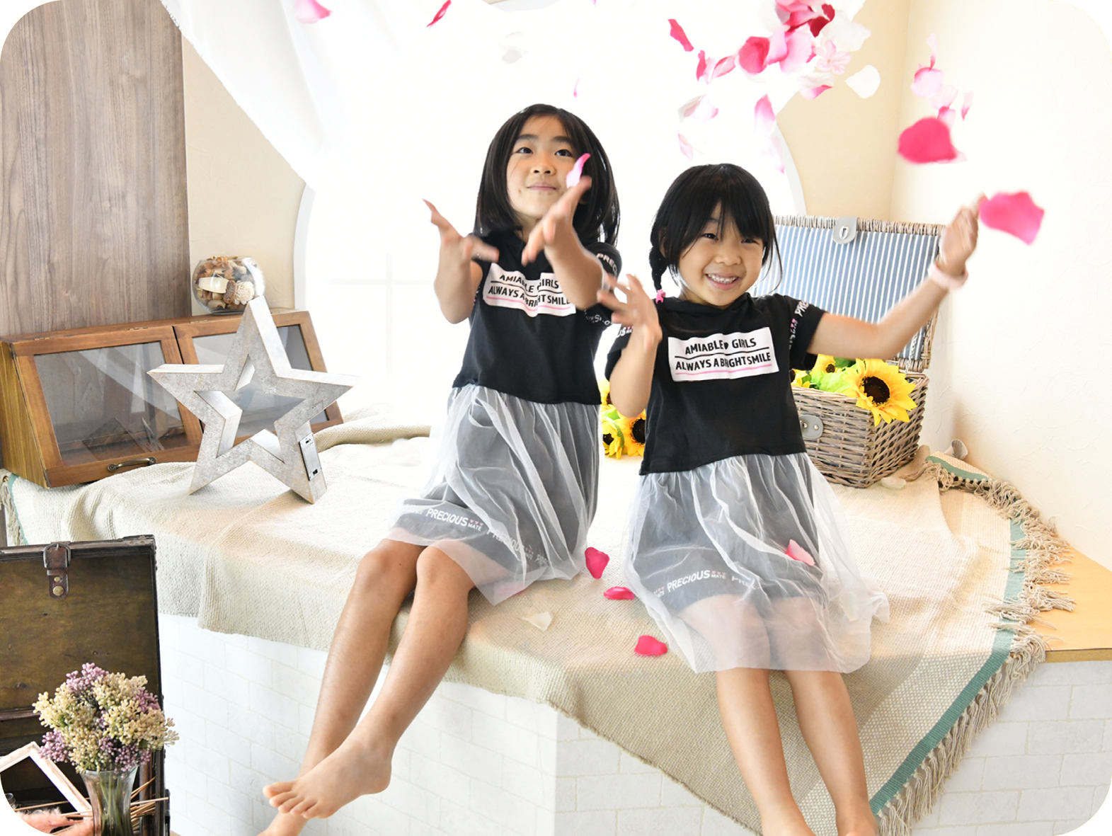 毎年恒例の娘二人の撮影会