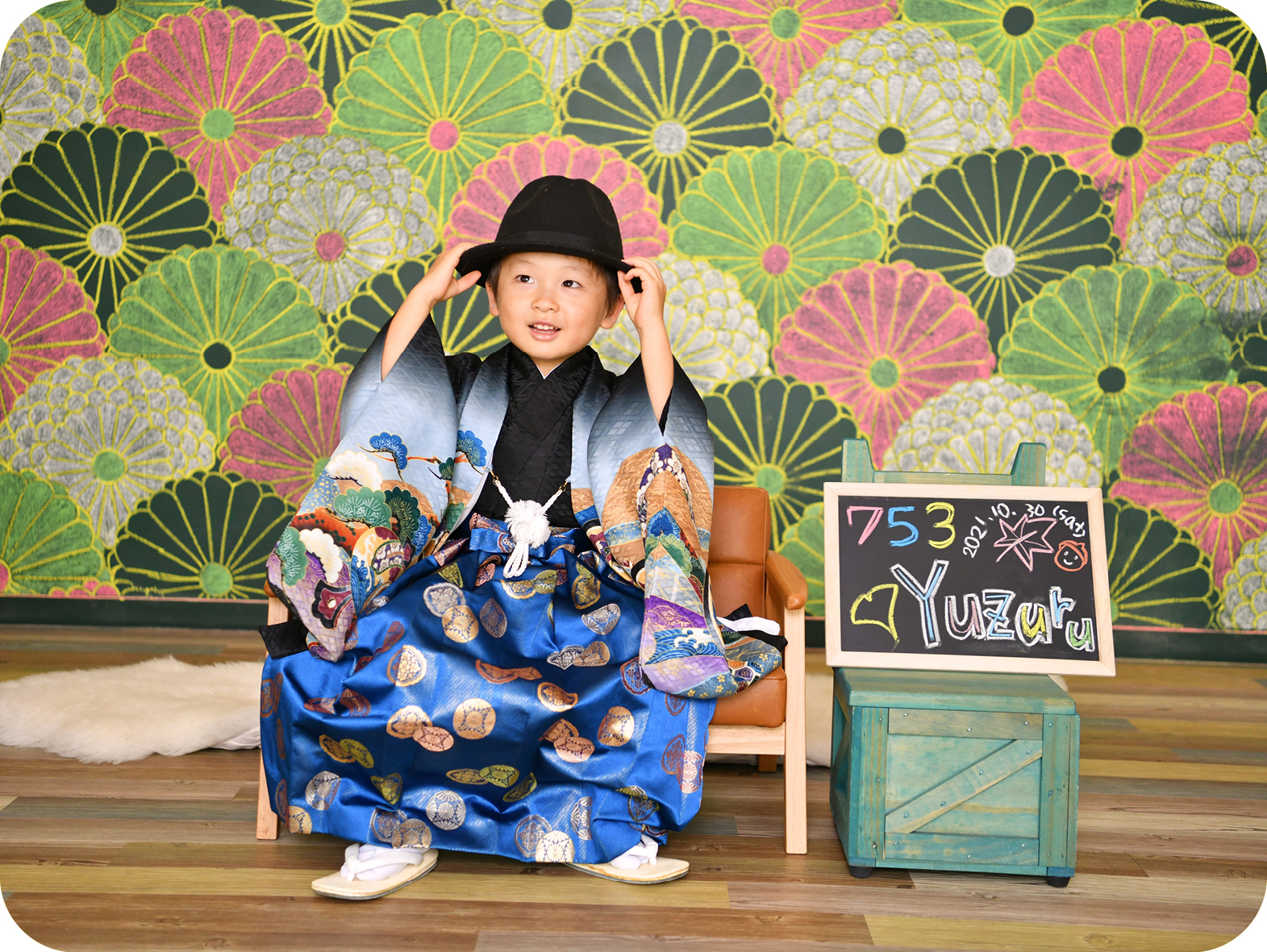 優しい対応で和やかに撮影