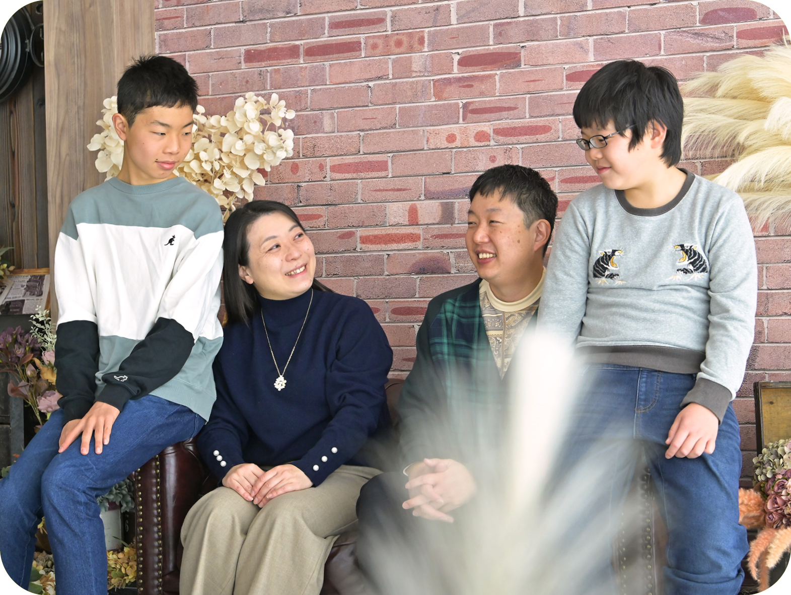 今年も家族写真の撮影でお世話になりました
