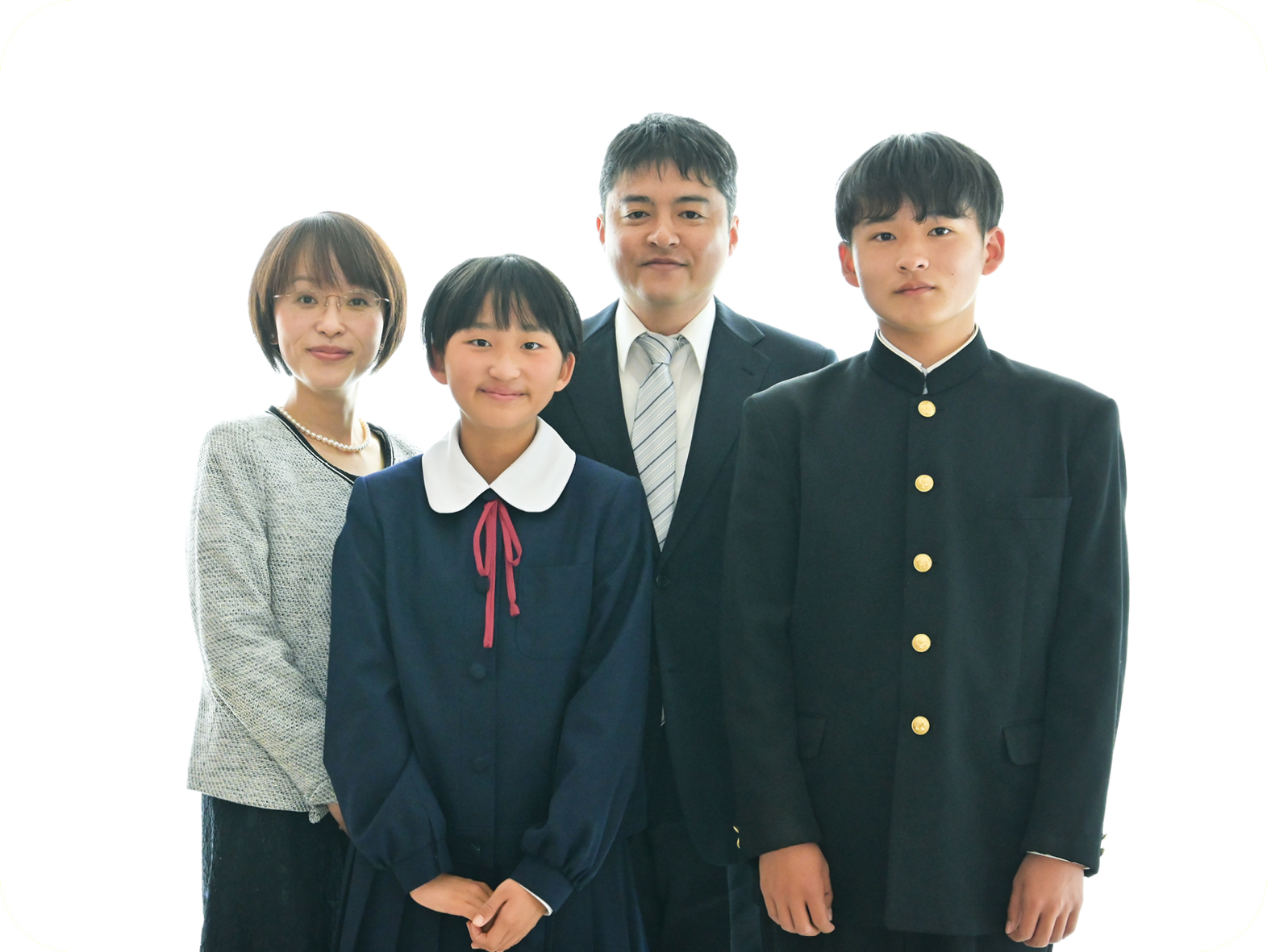 人生の節目を写真で残すことができました。