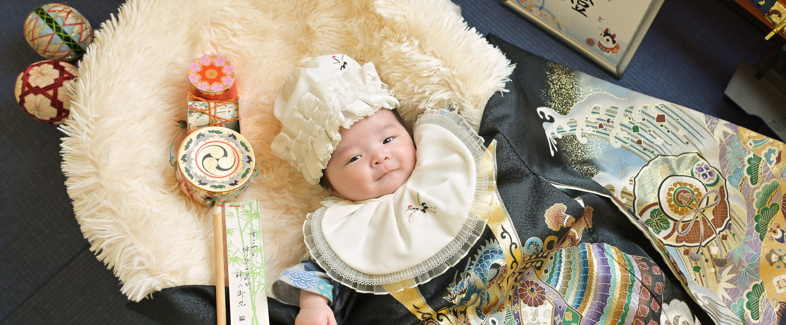 お宮参り・百日祝い写真 - 写真撮影メニュー