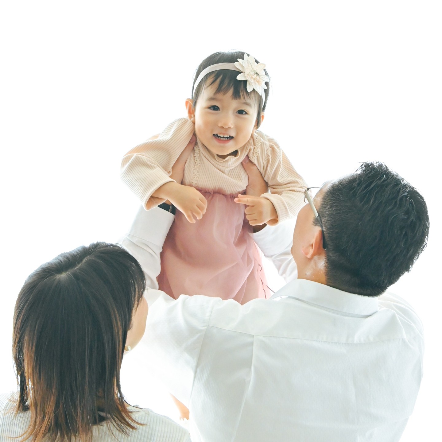 だいすきなパパママと誕生日記念撮影