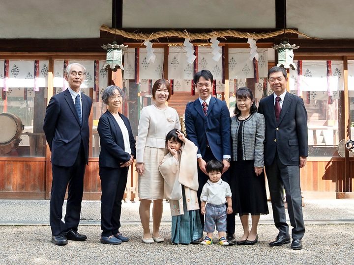 ご家族全員で撮影することができます