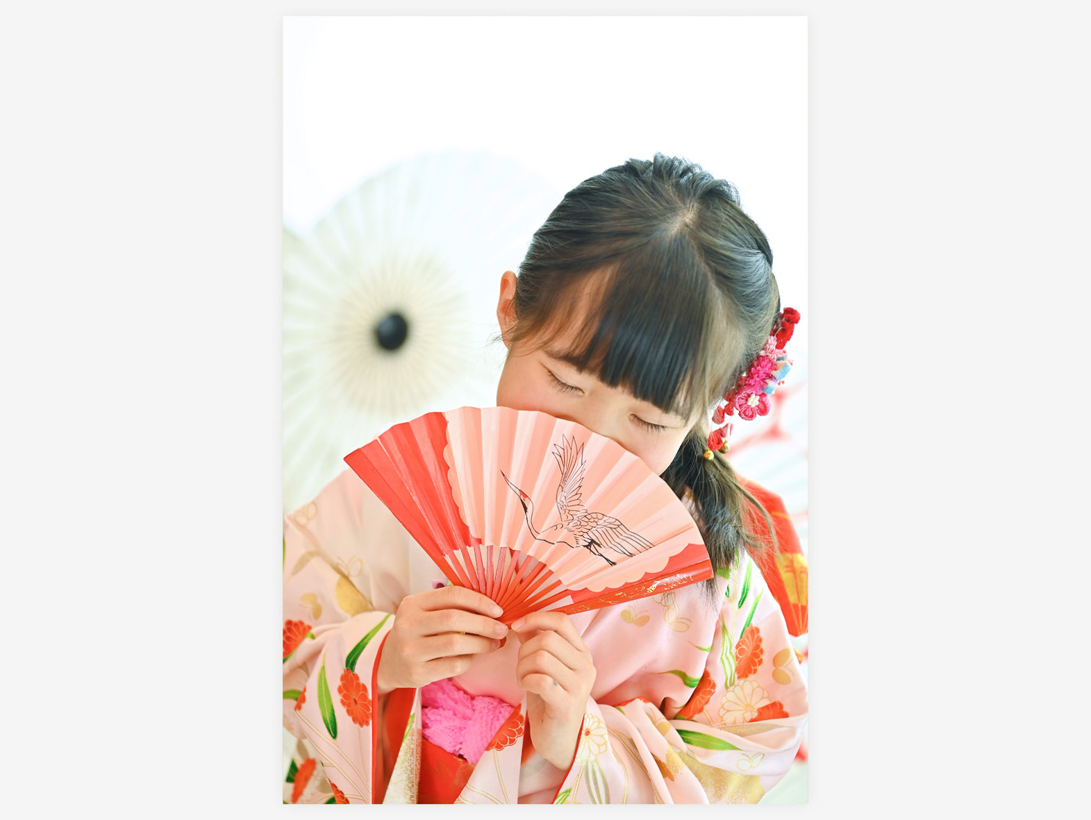 娘の7歳の七五三の後撮り撮影をしていただきました